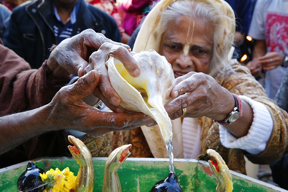 Gaura Purnima celebration, Sarcelles, Val d'Oise, France, Europe