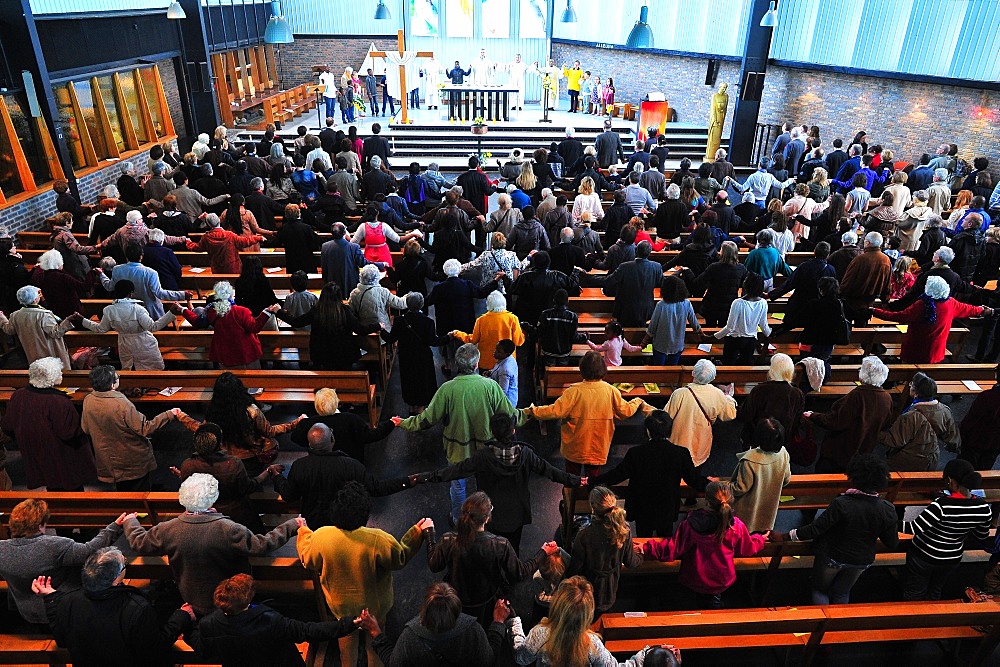 Catholic Mass, Paris, France, Europe