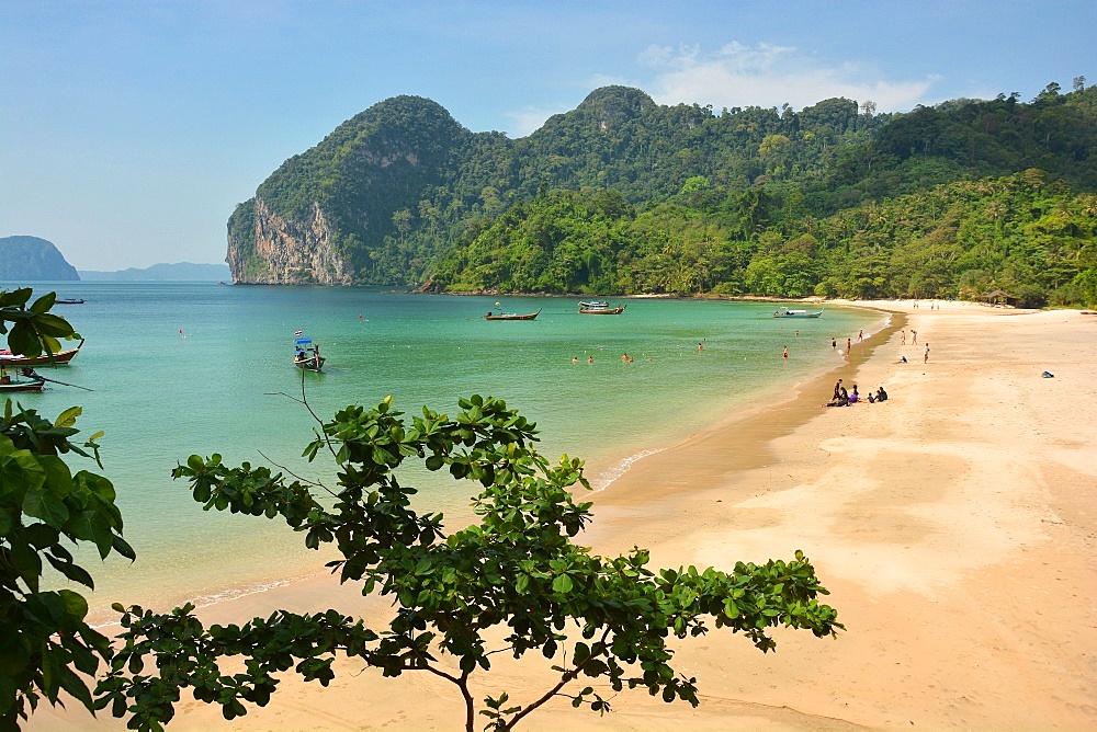 Hat Farang beach on Koh Mook, Thailand, Southeast Asia, Asia