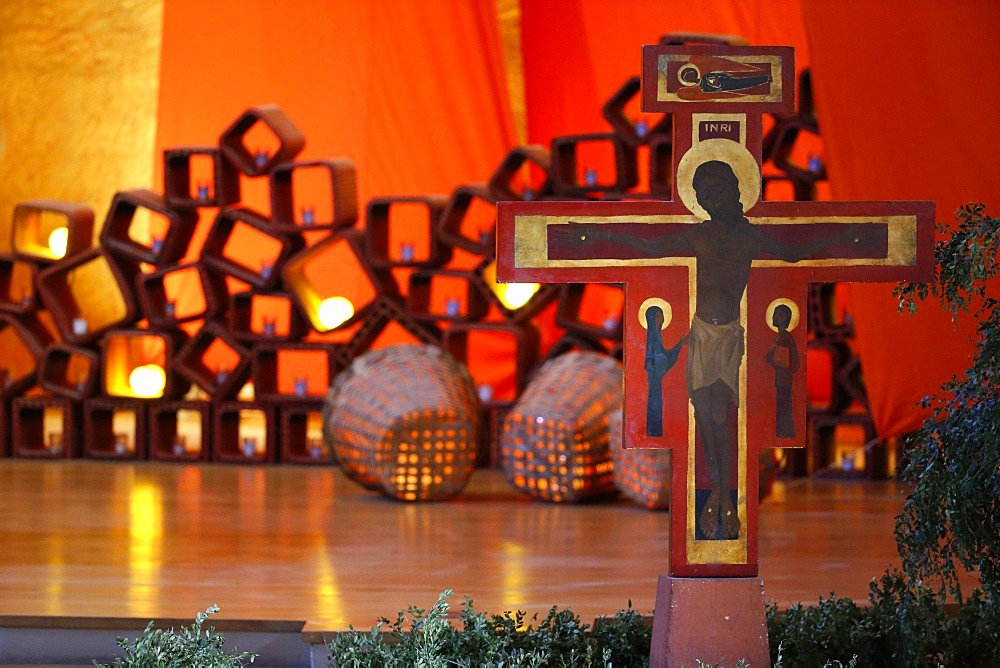 Taize Community, Church of the Reconciliation, Taize, Saone-et-Loire, Burgundy, France, Europe