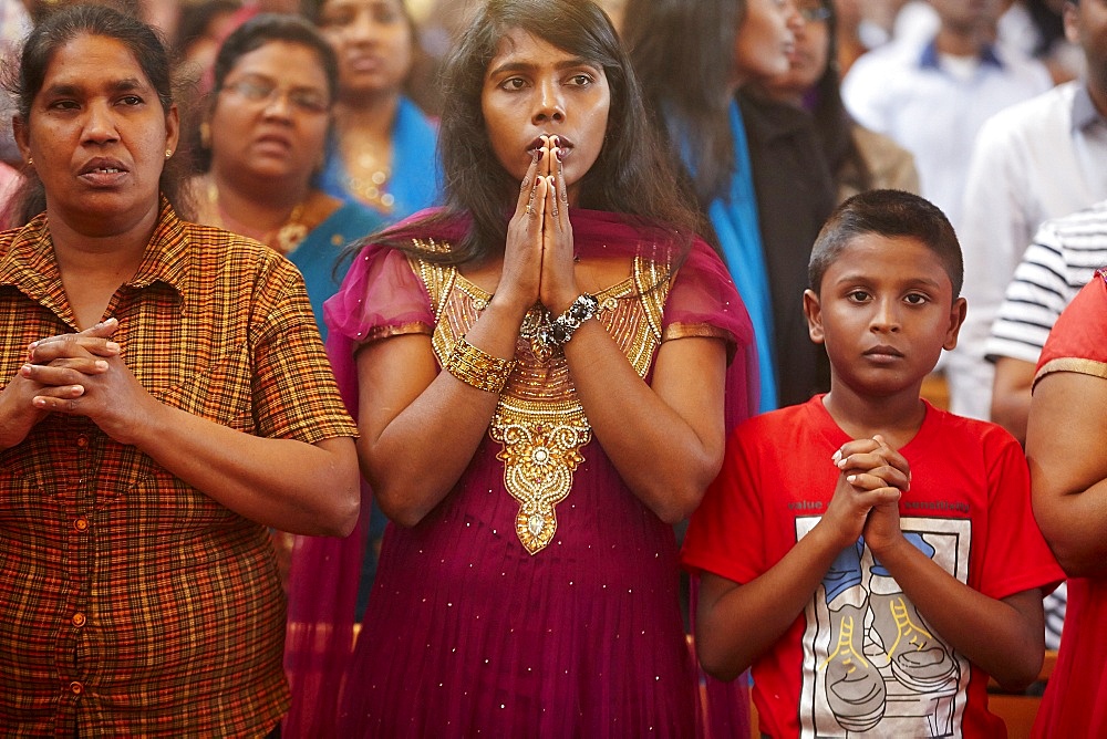 Tamil Catholic celebration, Antony, France, Europe