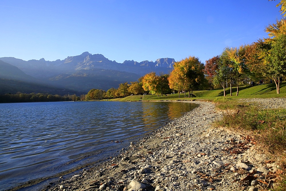 Passy lake, Passy, Haute Savoie, France, Europe