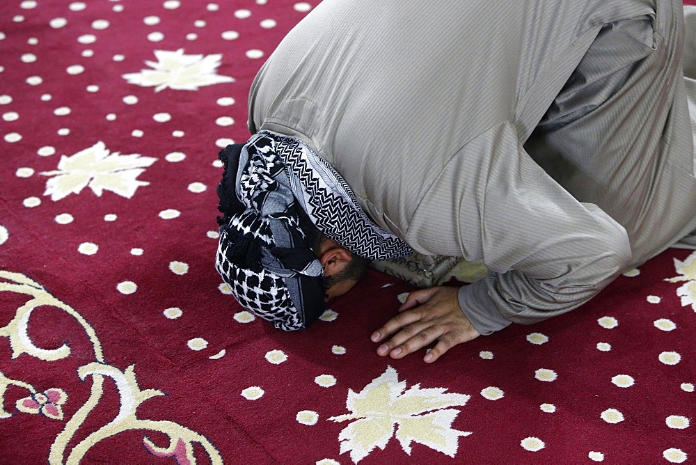 Urs of Mawlana Cheikh Muhammad Nazim Adil al-Haqqani praying in Selimye mosque in Nicosia, Cyprus, Europe