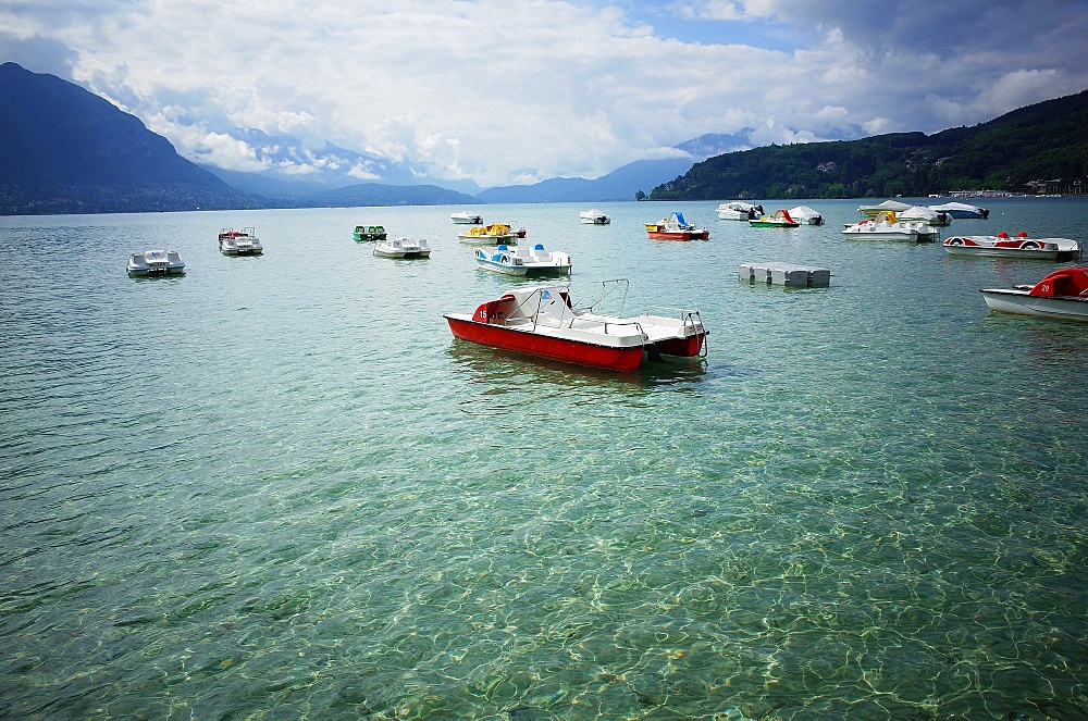 The Lake, Annecy, Rhone Alpes, France, Europe