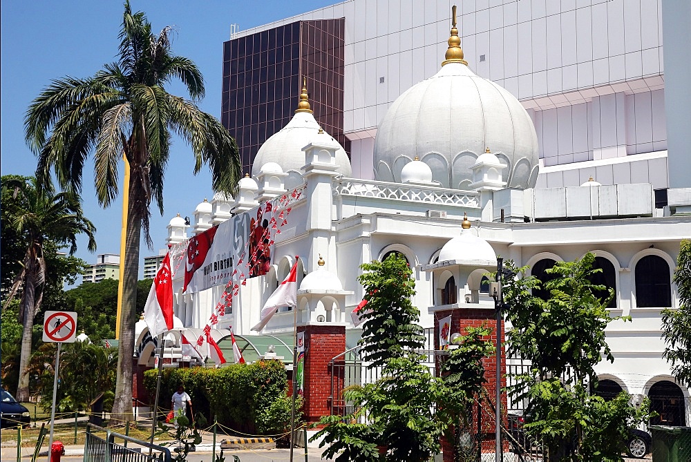 Gurdwara Sahib Silat Road (Silat Road Sikh Temple), Singapore, Southeast Asia, Asia