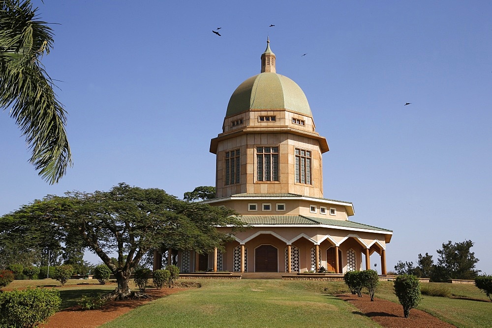 Baha'i temple and gardens, Kampala, Uganda, Africa