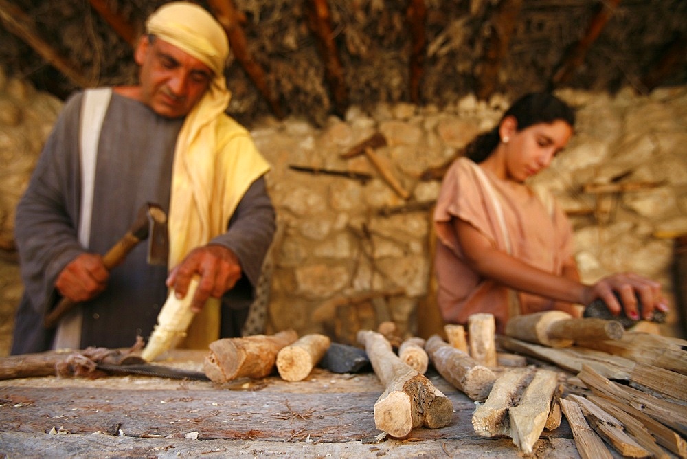 Nazareth biblical village, Nazareth, Galilee, Israel, Middle East