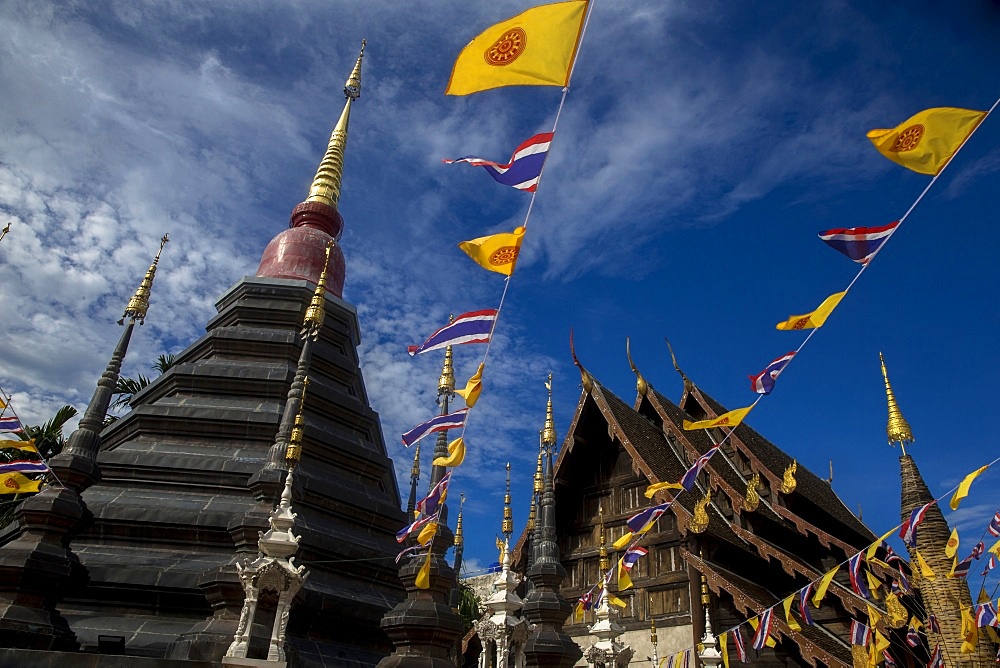 Wat Phan Tao, Chiang Mai, Thailand, Southeast Asia, Asia