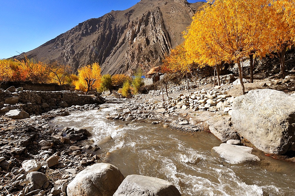 Kali Gandaki River valley, Mustang, Nepal, Himalayas, Asia