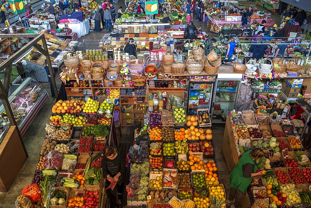 Zhitnii market, Kiev, Ukraine, Europe