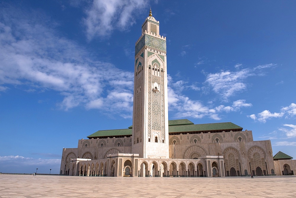 Hassan II Mosque, Casablanca, Morocco, North Africa, Africa