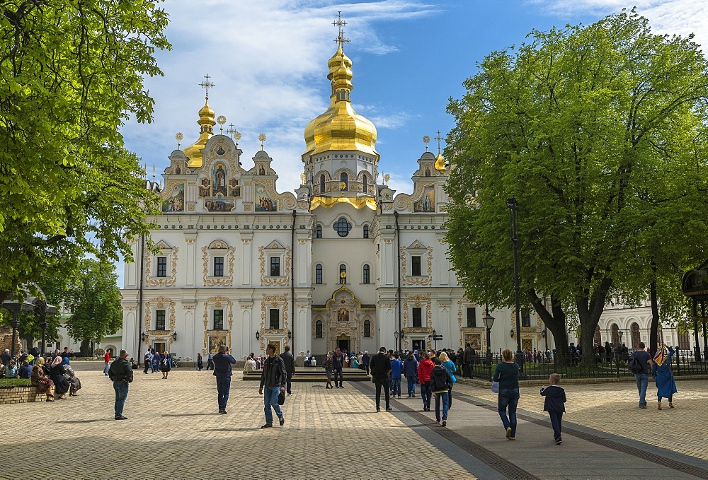 Dormition Cathedral (Ouspensky sobor), Kiev, Ukraine, Europe