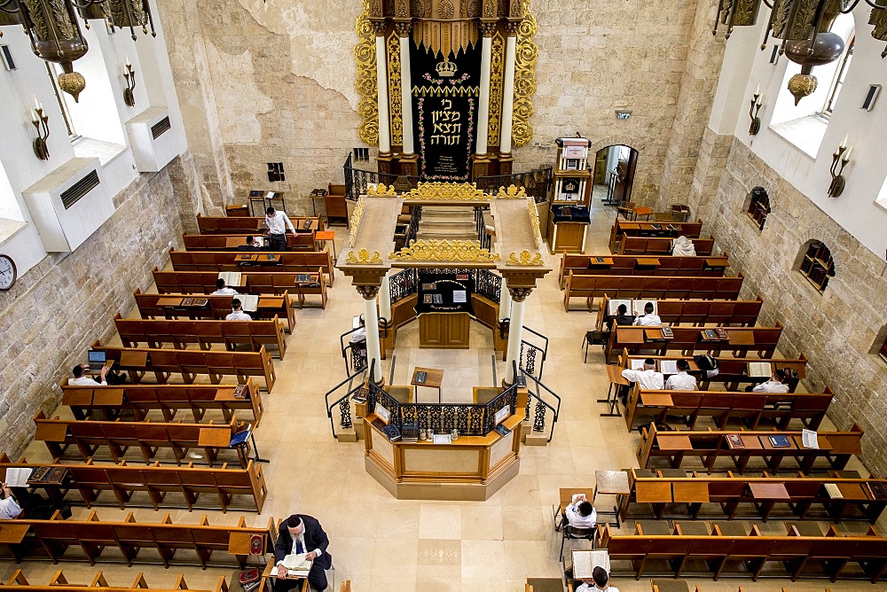 Hurva Synagogue, Jerusalem old city, Israel, Middle East