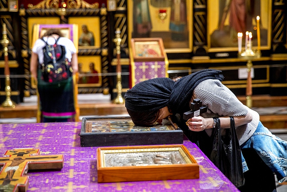 Alexander Nevsky Russian Orthodox church, Jerusalem, Israel, Middle East