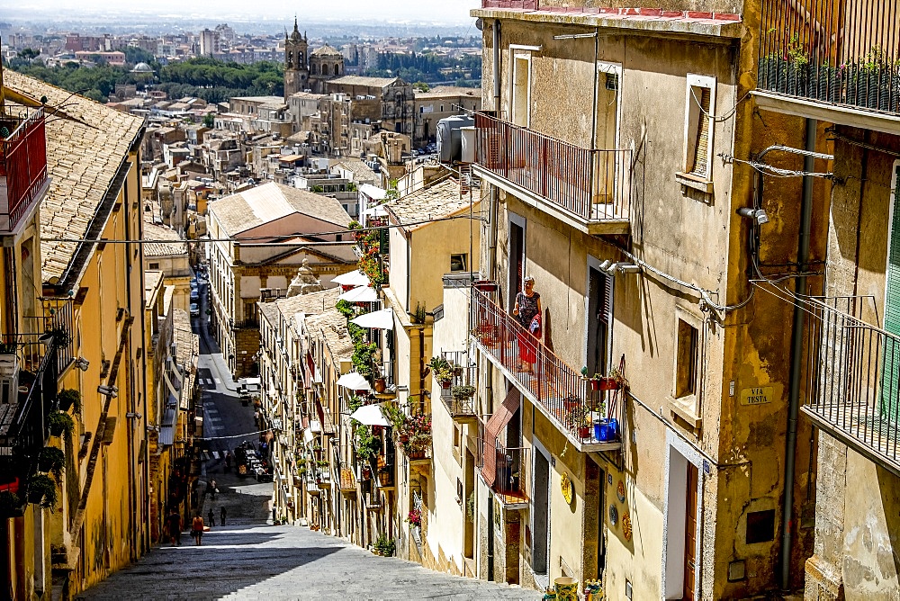 Caltagirone, Sicily, Italy, Mediterranean, Europe