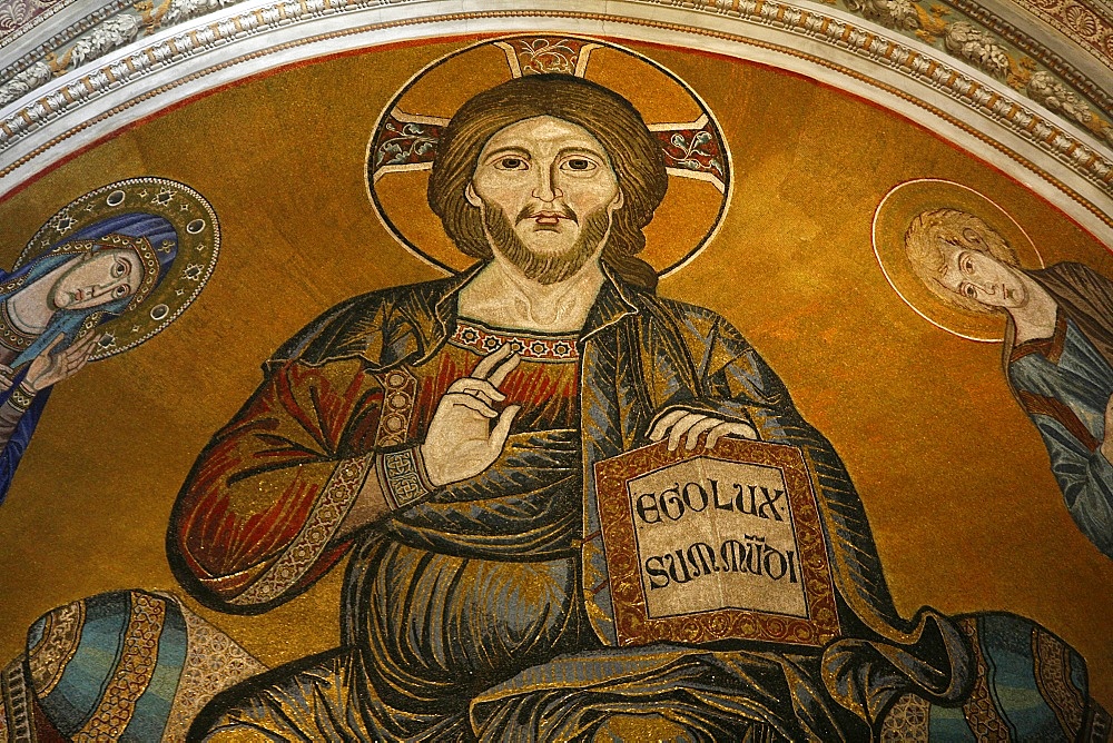 Christ in Majesty, Duomo of Pisa, Pisa, Tuscany, Italy, Europe