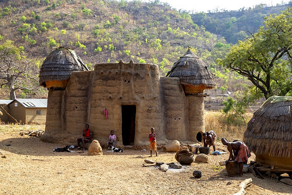 Koutammakou village in North Togo, West Africa, Africa