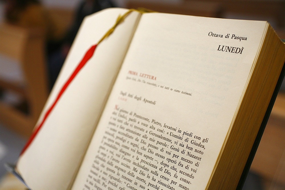 Missal, Easter Monday, Rome, Lazio, Italy, Europe