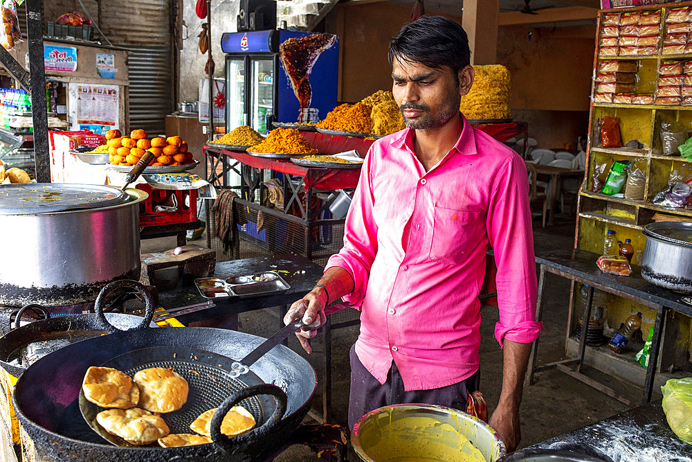 Restaurant in Babra village, Maharashtra, India, Asia