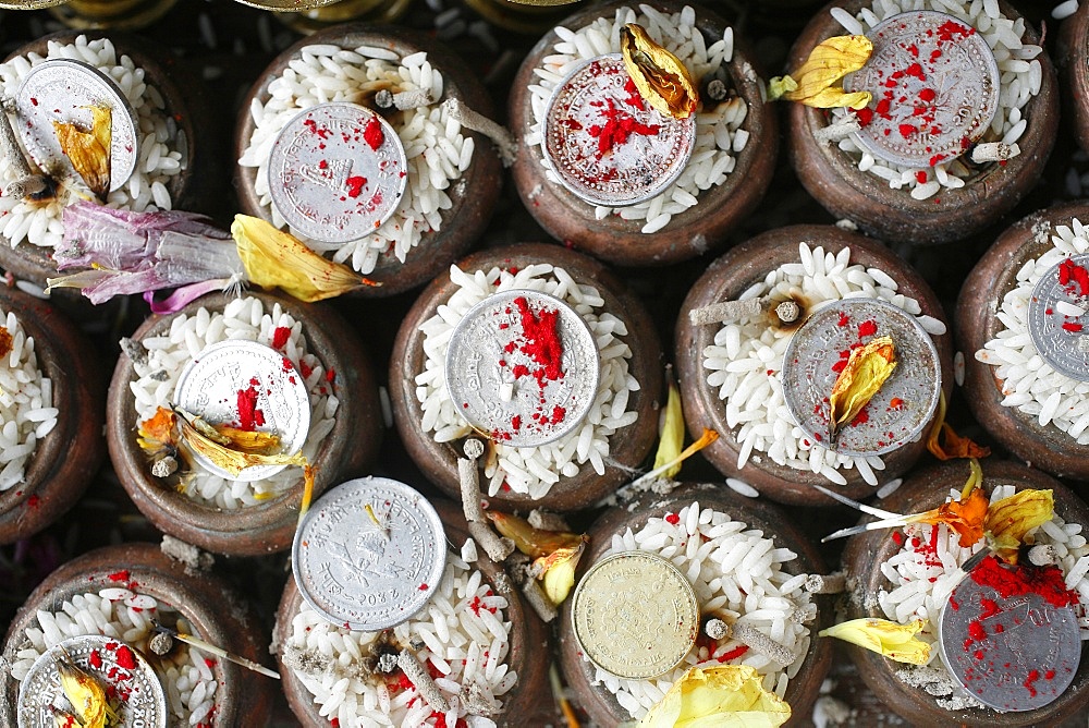 Tantric offerings, Kathmandu, Nepal, Asia