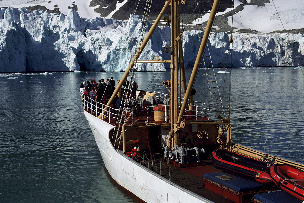 Magdalena Fjord, Spitsbergen, Arctic, Norway, Scandinavia, Europe