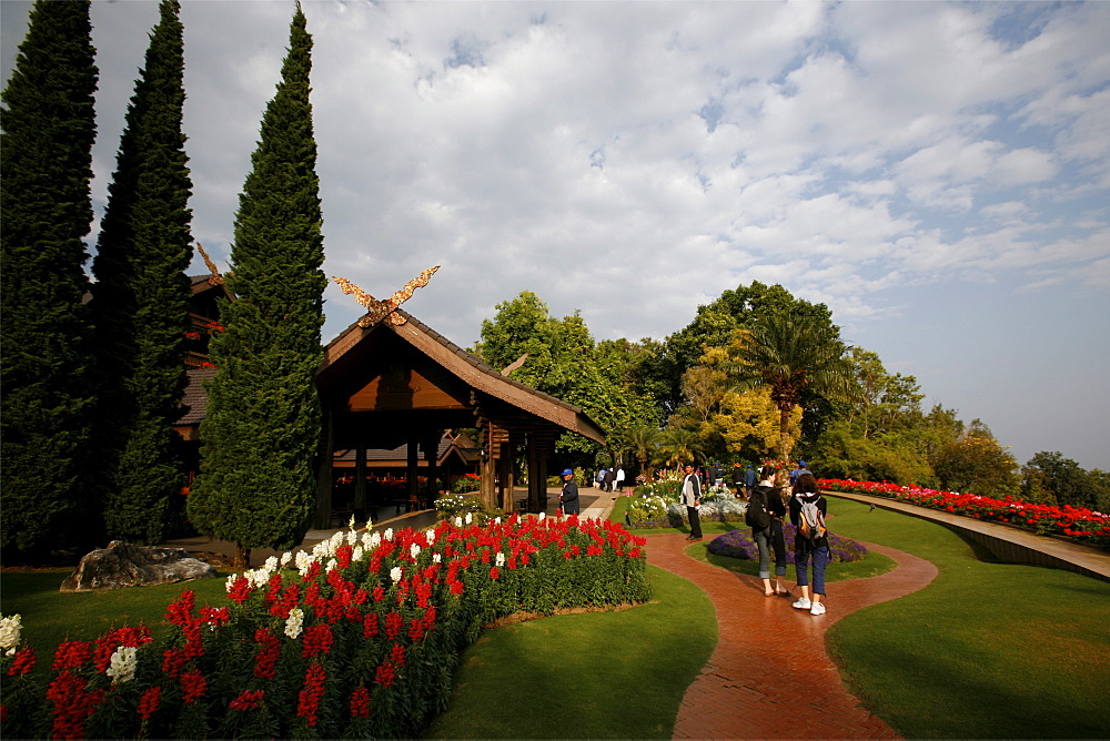 At the Queen Mother villa, in the middle of the Golden Triangle, Thailand, Southeast Asia, Asia