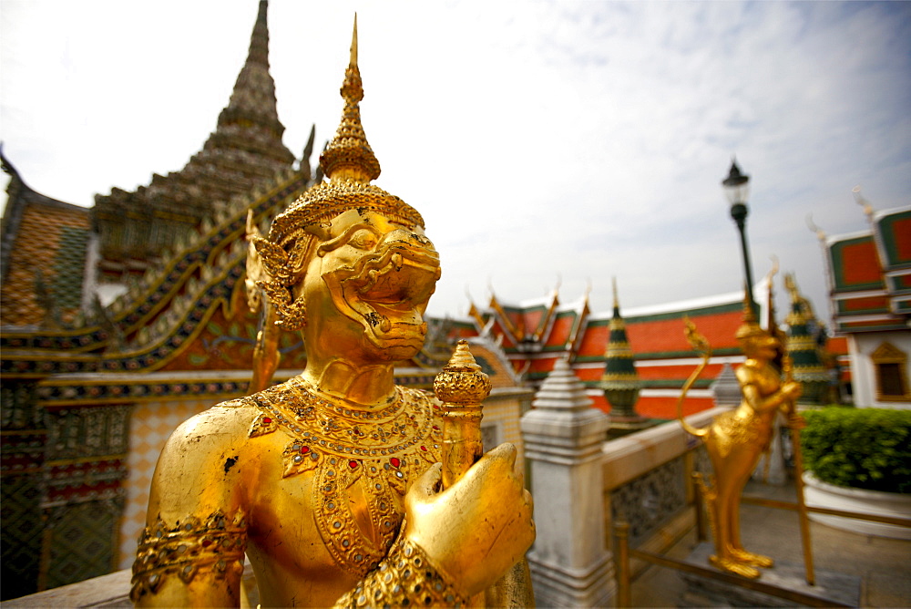 Wat Phra Kaeo temple, Bangkok, Thailand, Southeast Asia, Asia