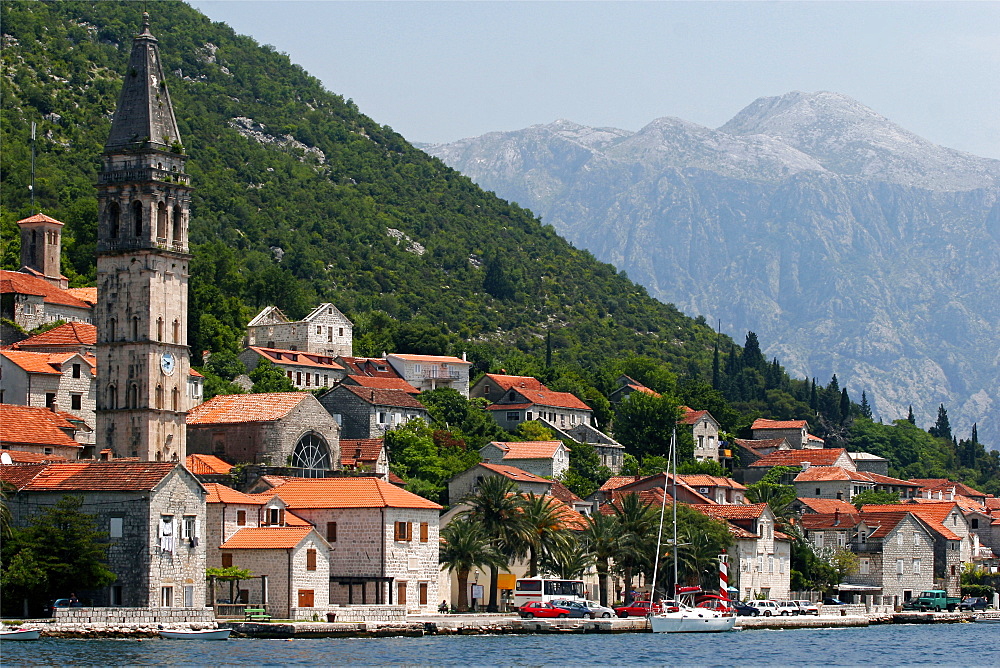 The village of Perast, Montenegro, Europe