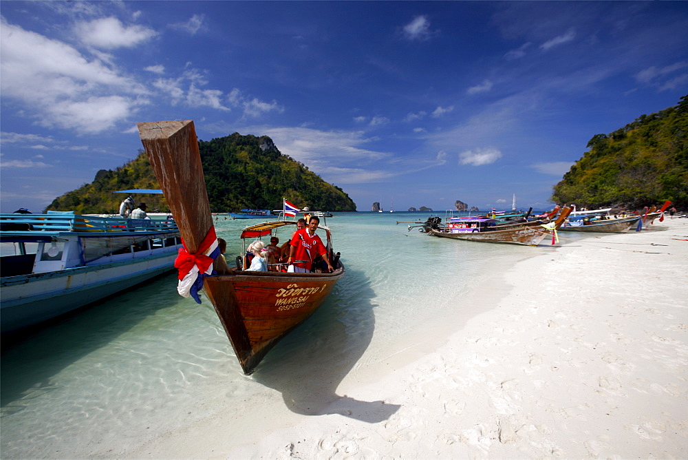 Koh Thab island, in Krabi province, Thailand, Southeast Asia, Asia