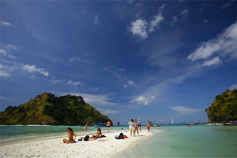 Koh Thab island, in Krabi province, Thailand, Southeast Asia, Asia