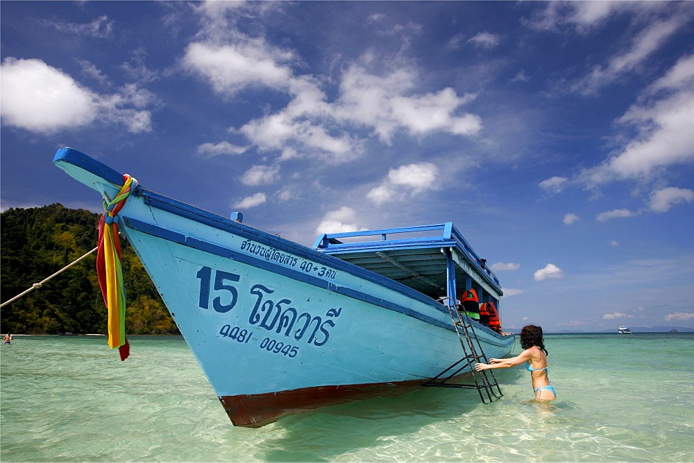 Koh Thab island, in Krabi province, Thailand, Southeast Asia, Asia