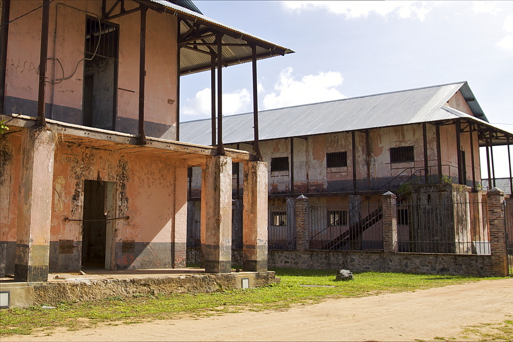 Cells of the penal colony in Saint-Laurent du Maroni, French Guiana, South America