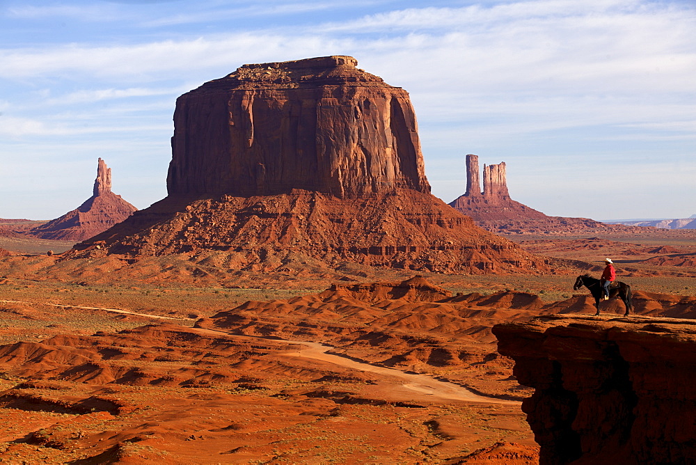 Adrian, last cowboy of Monument Valley, Utah, United States of America, North America