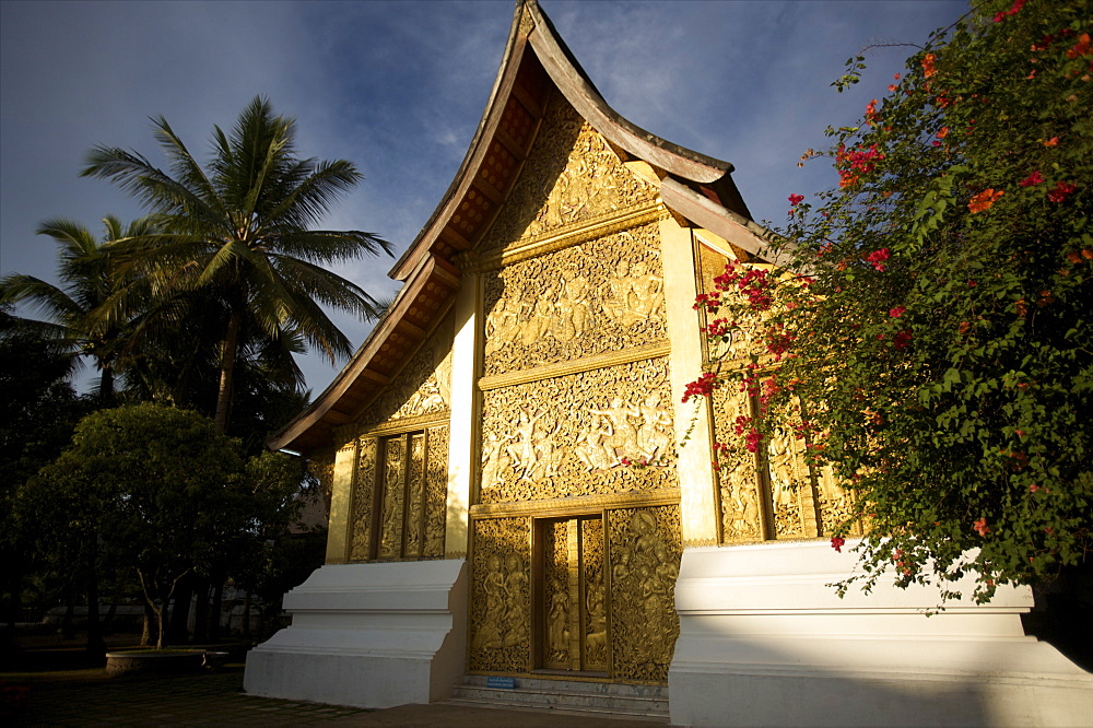 The Royal Palace, most famous temple of Luang Prabang Laos, Indochina, Southeast Asia, Asia