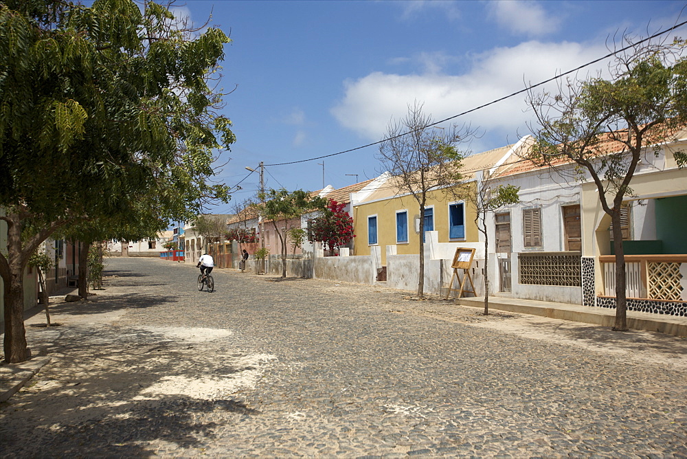 In the village of Povacao Velha, in the center of the island, Boa Vista, Cape Verde Islands, Atlantic, Africa