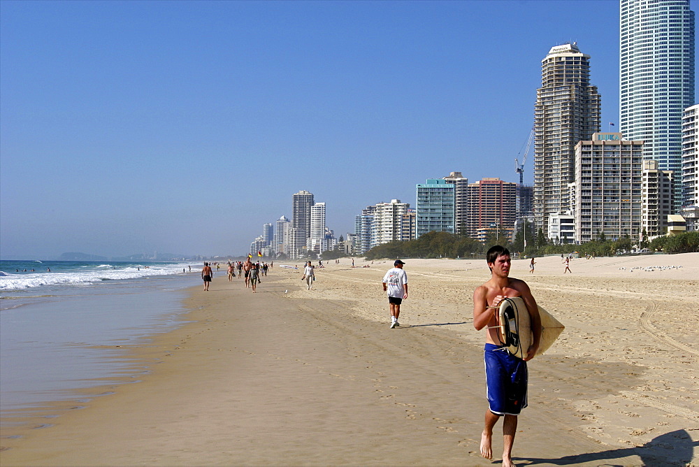 The Gold Coast and Surfers Paradise, Queensland, Australia, Pacific