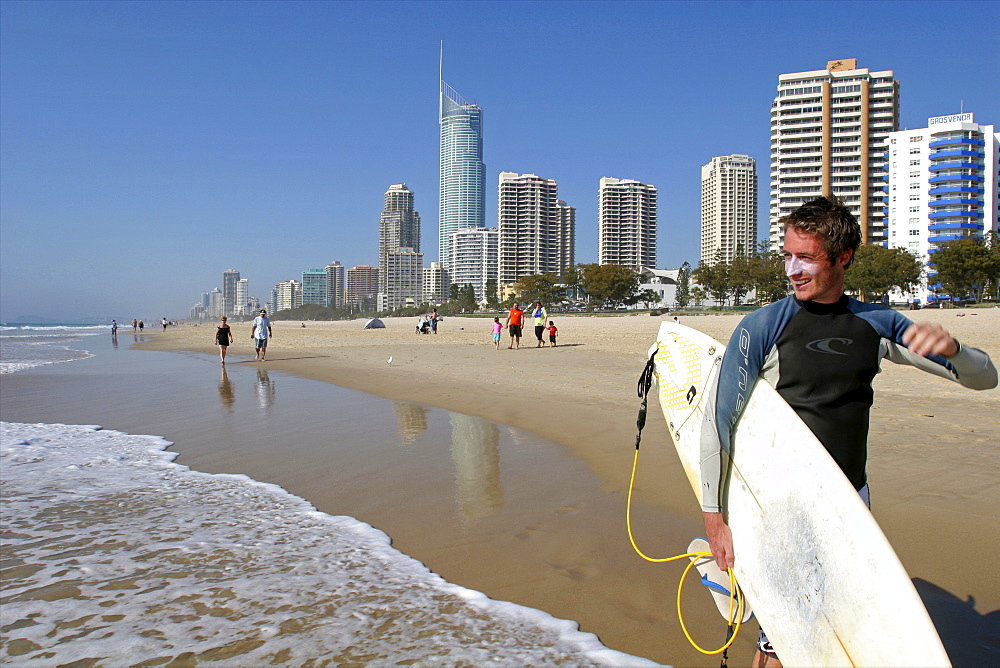 The Gold Coast and Surfers Paradise, Queensland, Australia, Pacific