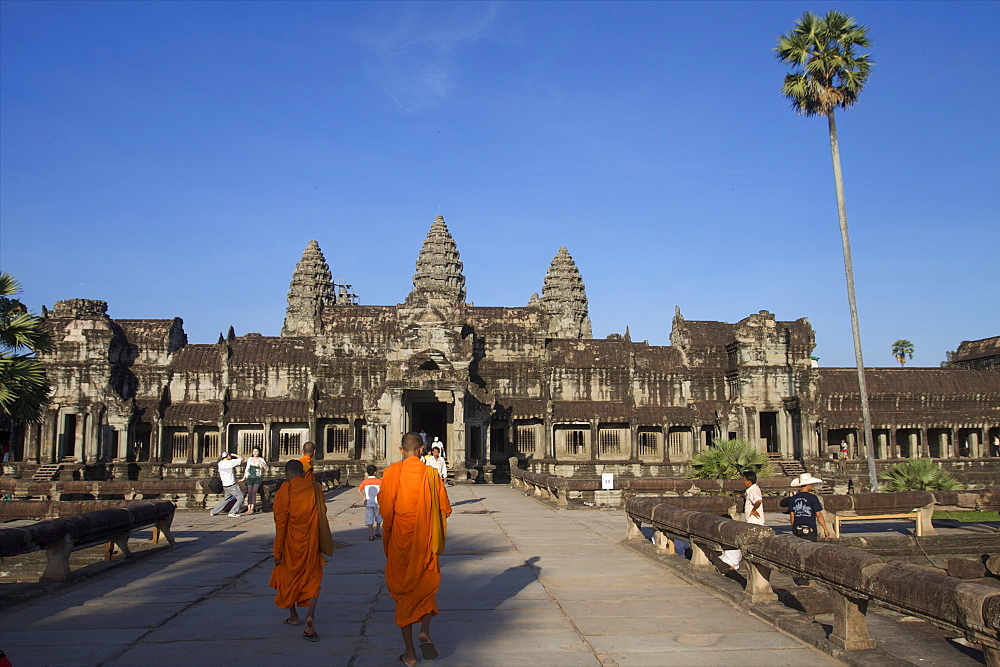 The main temple of Angkor Wat, UNESCO World Heritage Site, Siem Reap, Cambodia, Indochina, Southeast Asia, Asia