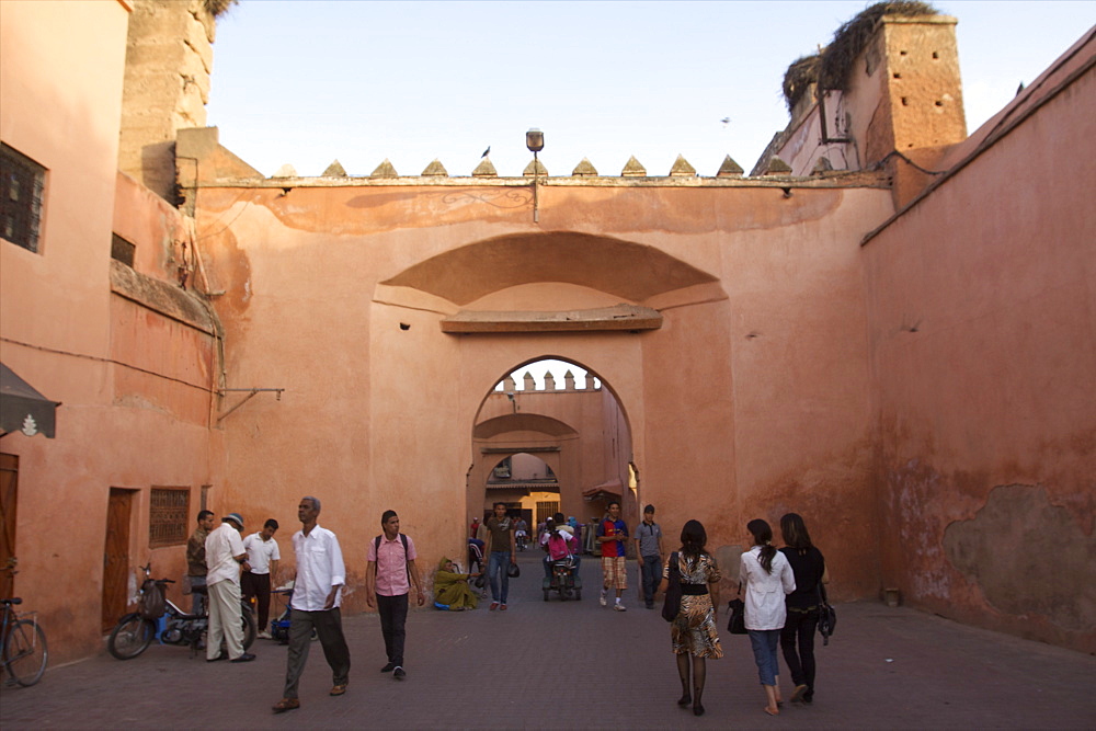The old city of Marrakech, Morocco, North Africa, Africa