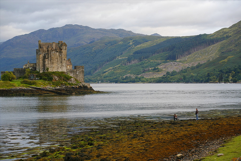 Eilean Donan Castle, Loch Duich, west part of the country, Scotland, United Kingdom, Europe