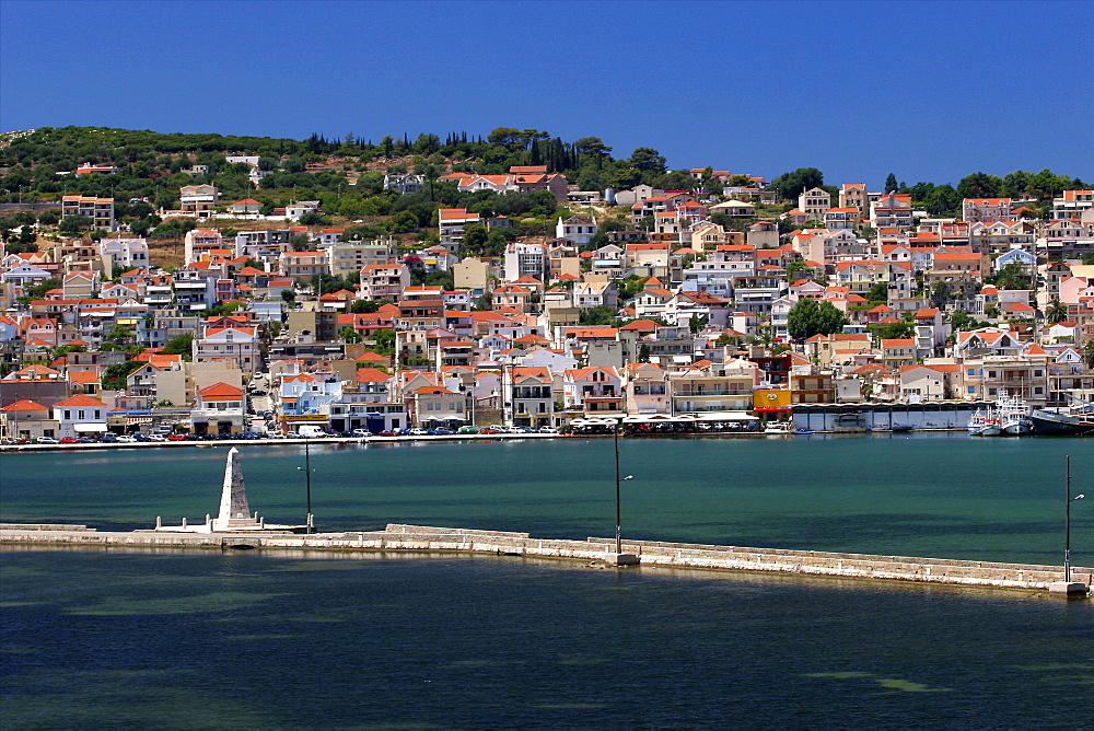 Argostoli, capital of Cephalonia, Ionian Islands, Greek Islands, Greece, Europe