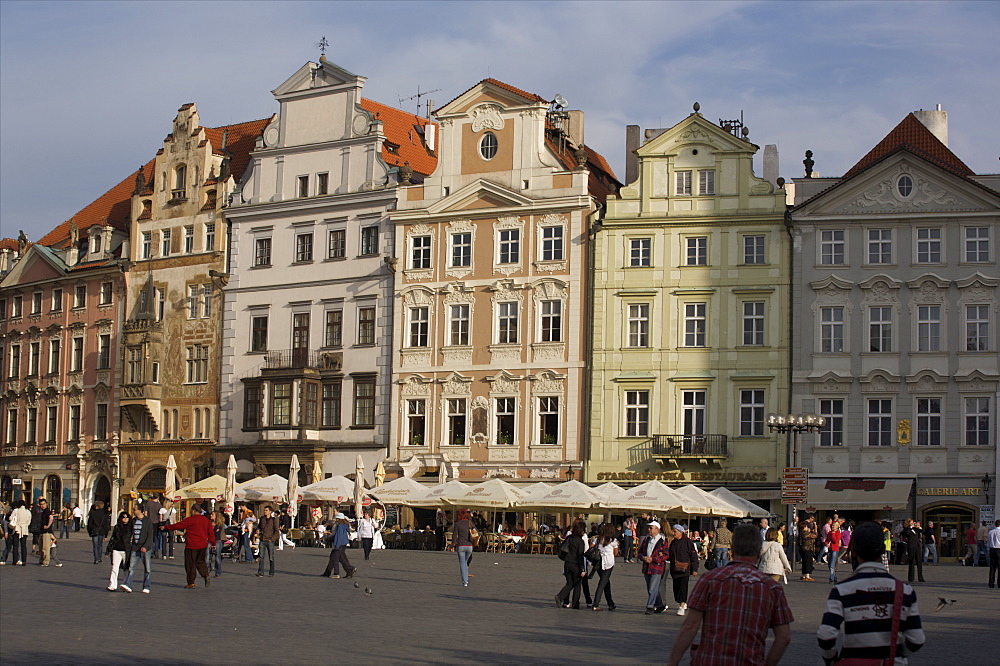 View of the historical center of Prague, Czech Republic, Europe