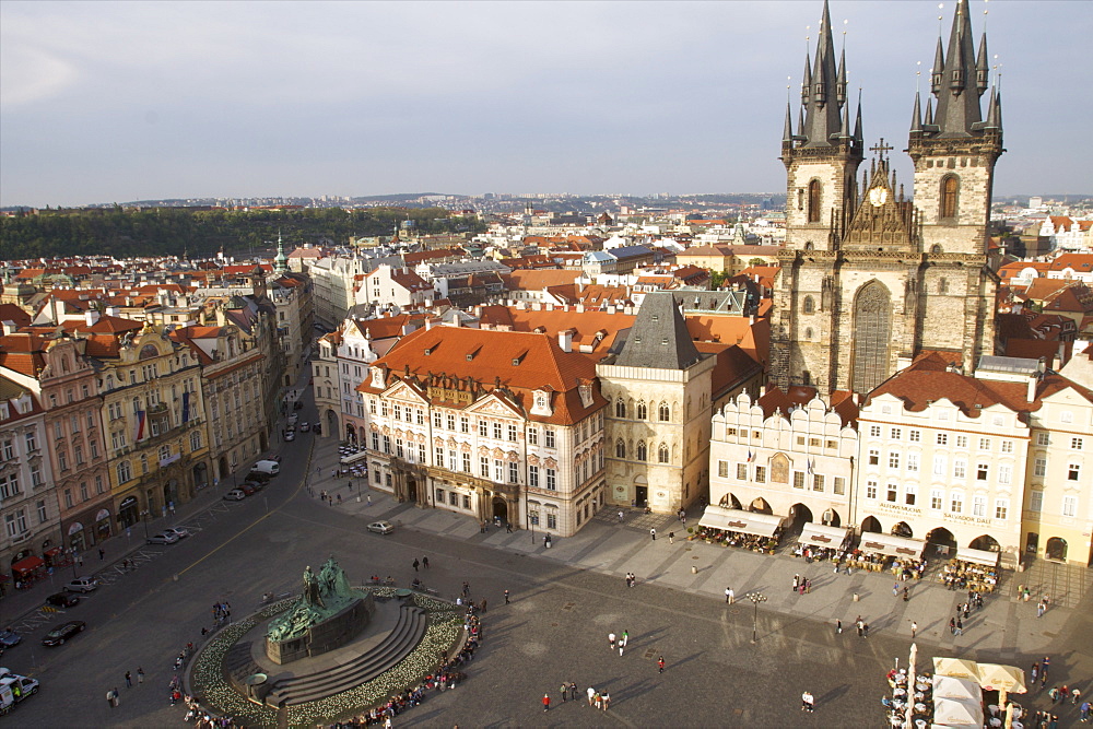 Old Town Square, UNESCO World Heritage Site, Prague, Czech Republic, Europe