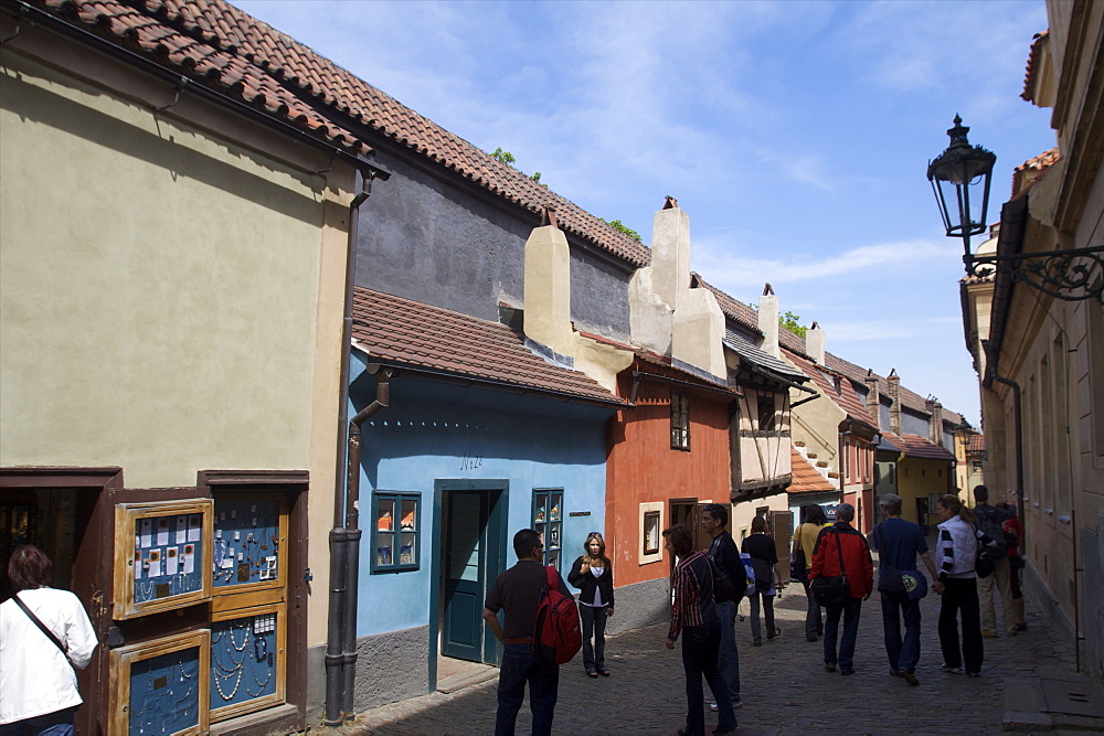 The small streets of Prague, Czech Republic, Europe