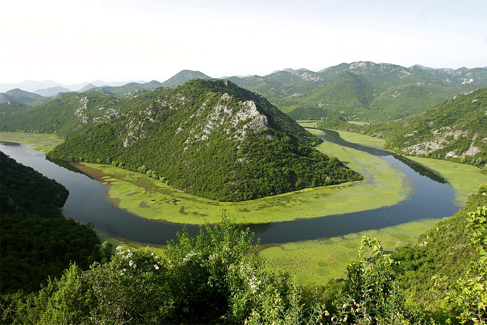 Countryside aound Lake Skadar, near the border with Albania, Montenegro, Europe