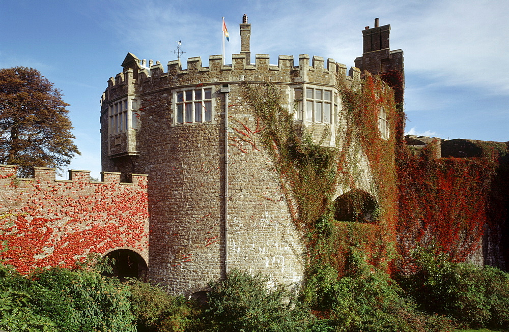 The west bastion, Walmer Castle, Kent, England, United Kingdom, Europe



