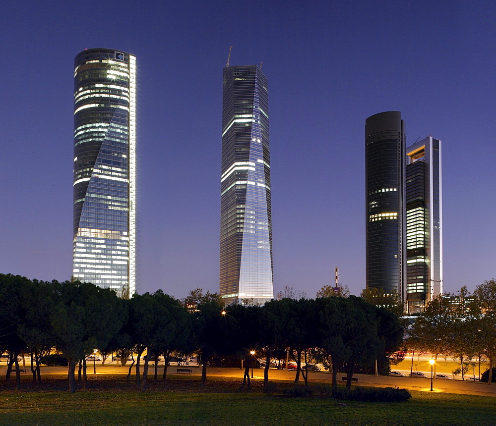 Torre Espacio, Madrid, Spain, Europe