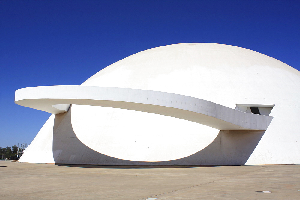 Republic Museum, architect Oscar Niemeyer, Brasilia, Brazil, South America