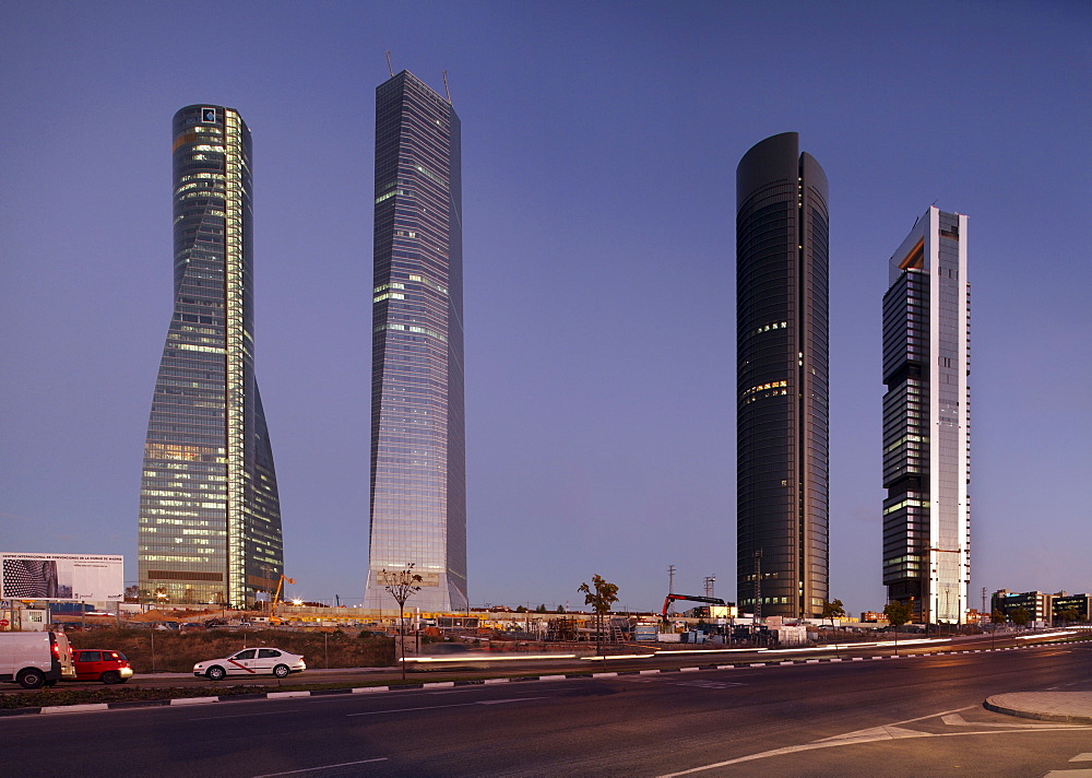 Torre Espacio, Madrid, Spain, Europe