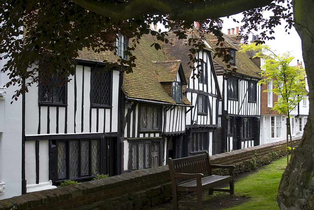 Tudor Houses, Rye, Kent, England, United Kingdom, Europe